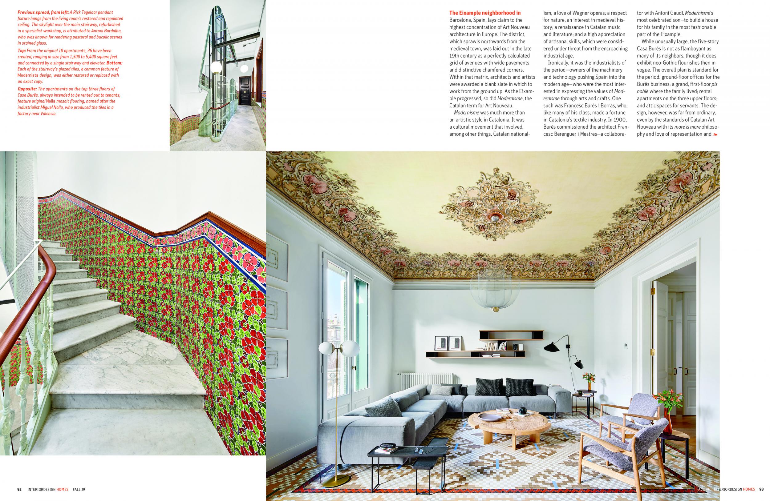 Interior Design Magazine Casa Bures September 2019