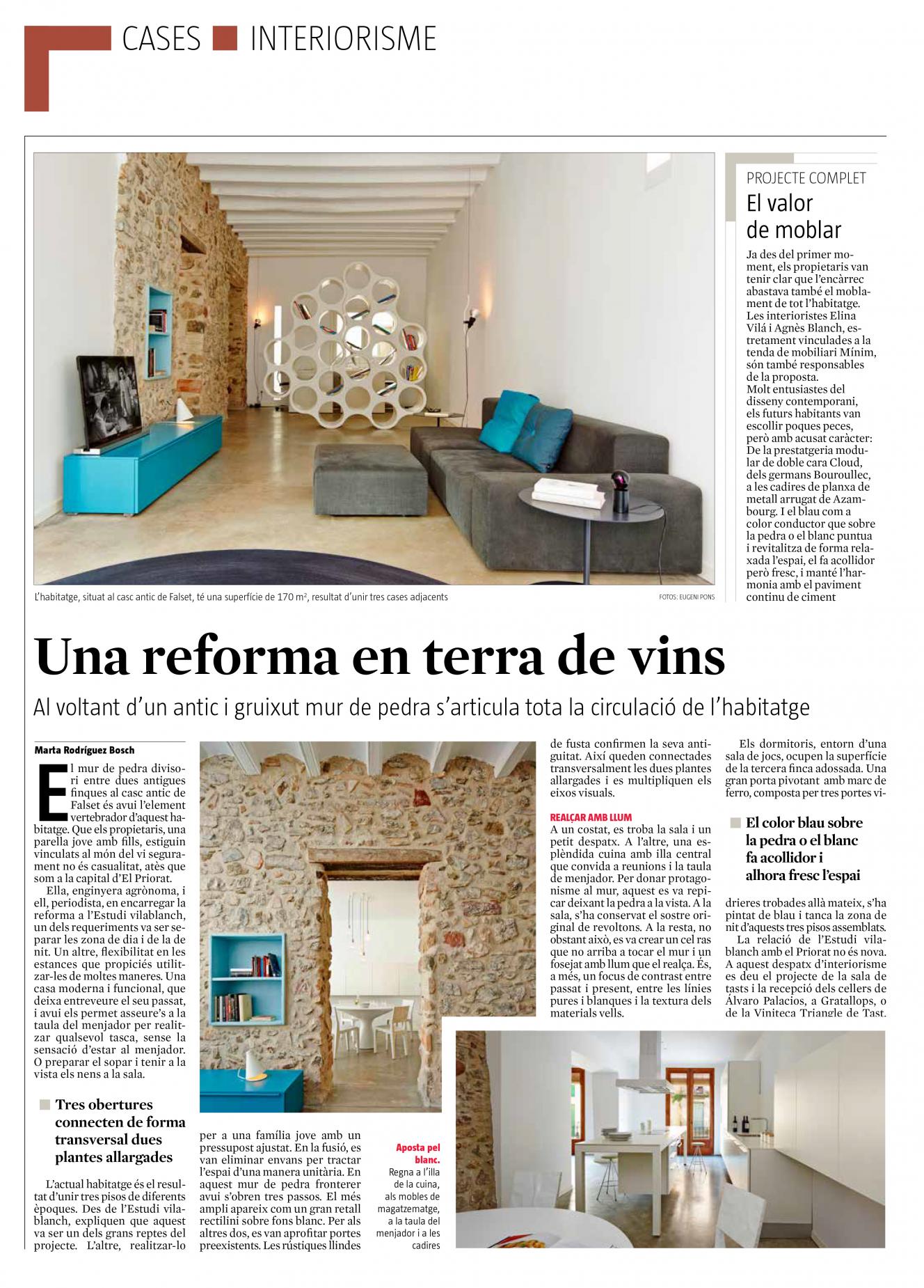 vilablanch a La Vanguardia