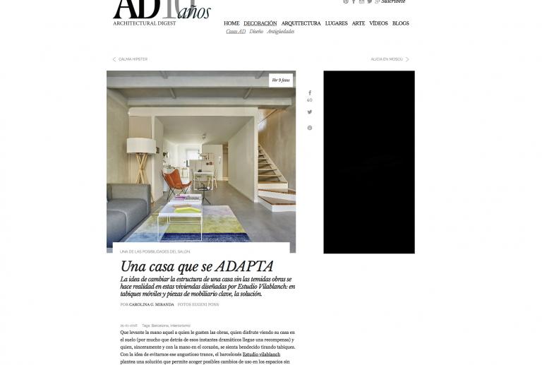proyecto interiorismo casa flexible y adaptable en llavaneras estudio vilablanch