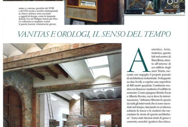 AD Italia 357, ndustrial loft in Barcelona