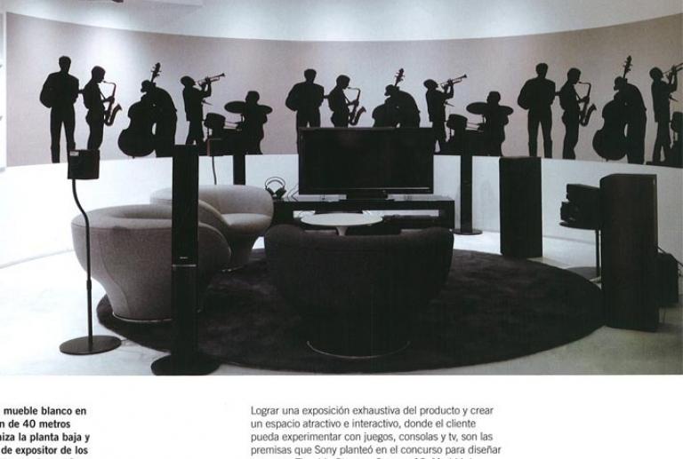 Diseño Interior Nº212. Sony Madrid
