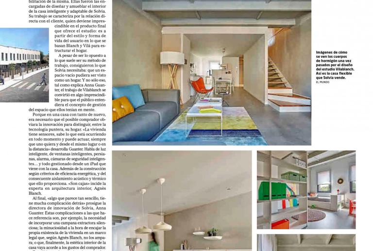 studio vilablanch interior design project Solvia Llavaneras El Mundo 