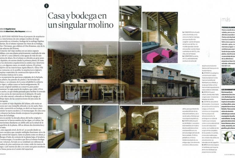 La Vanguardia Magazine. 31 octubre 2010