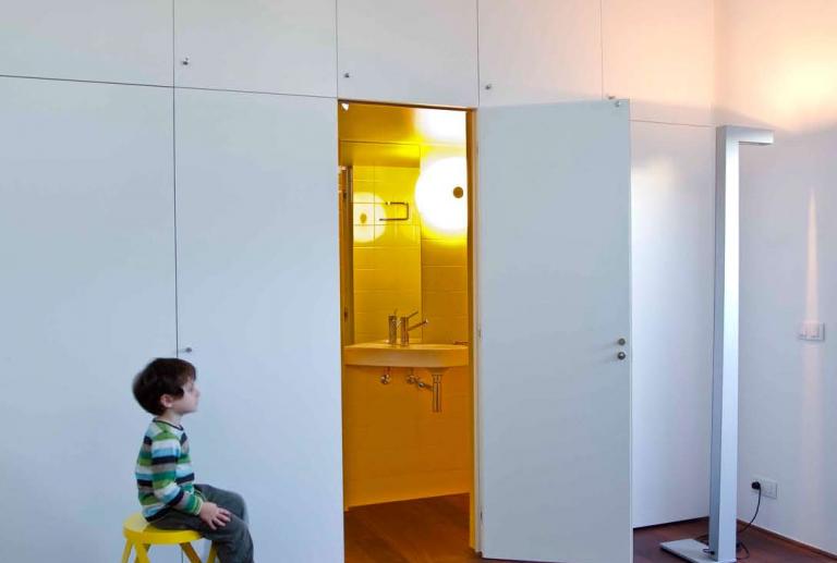 Projecte d'interiorisme, reforma intergral d'habitatge amb color, Barcelona