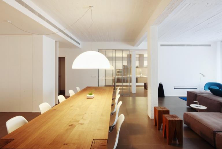 Projecte d'interiorisme habitatge loft industrial reforma global a Barcelona