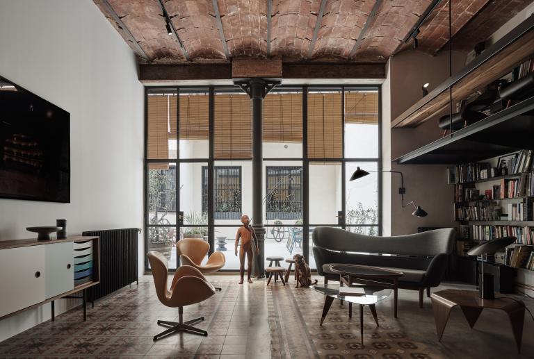 Arquitectura interior de un loft en Ciutat Vella by estudio vilablanch