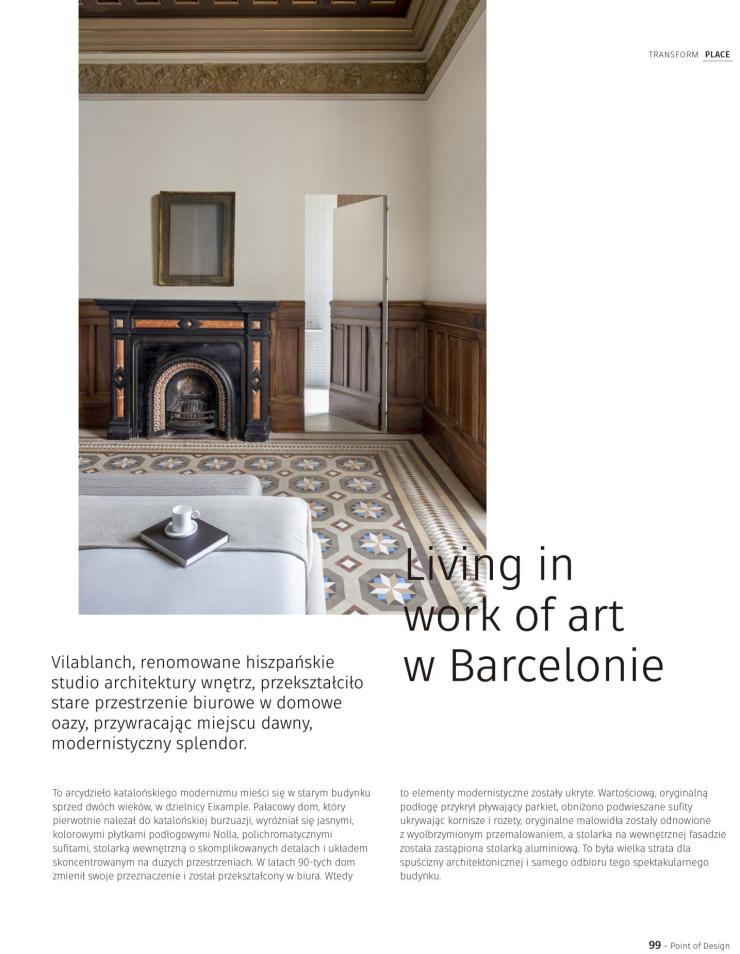 Point of Design magazine vilablanch barcelona