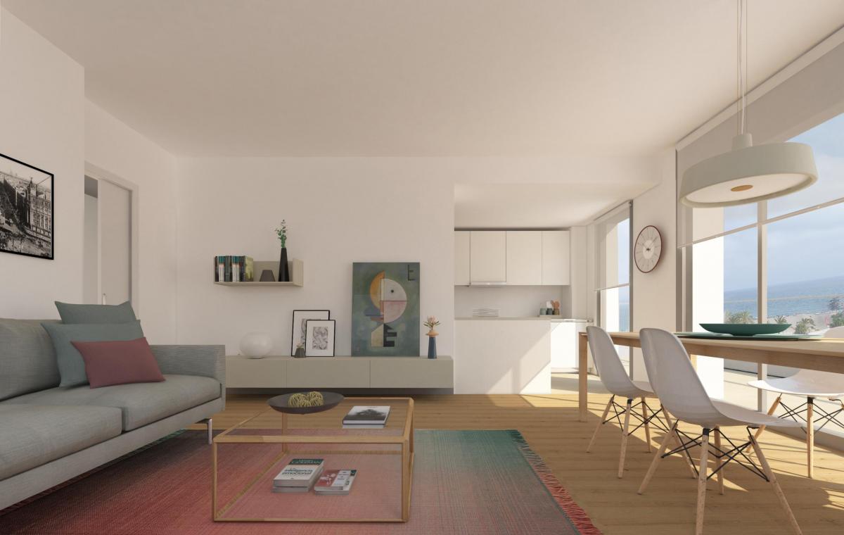 Solvia Mataró promoción residencial interiorismo vilablanch